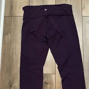 Lululemon Athletica Deep Plum Leggings
